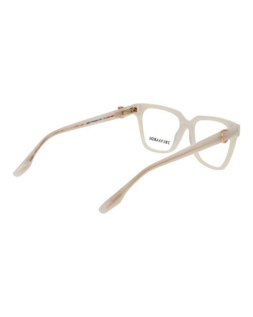 Trussardi Metallic Acetate Glasses (Frames)