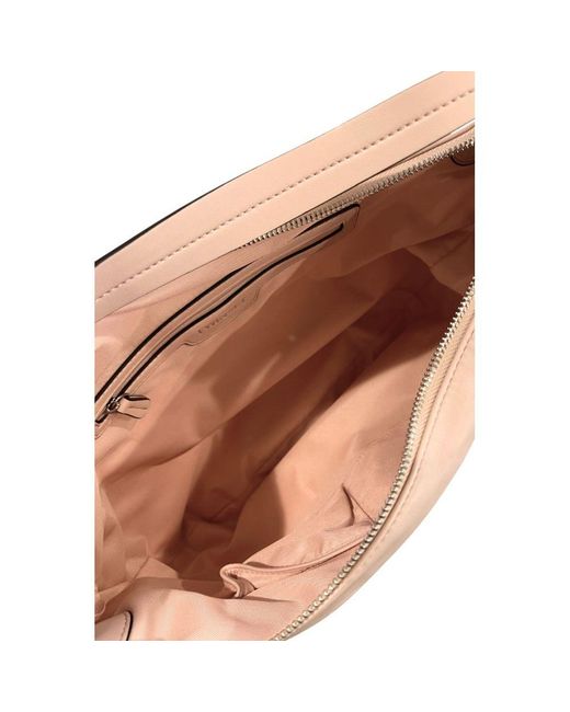 Twinset Pink Pu Shoulder Bag