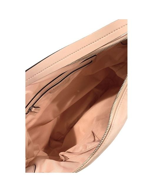 Twinset Pink Pu Shoulder Bag