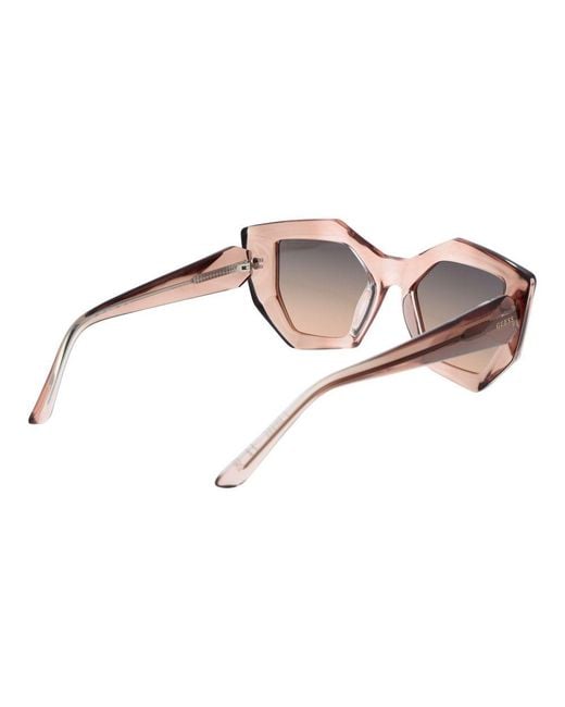 Guess Multicolor Pink Plastic Sunglasses