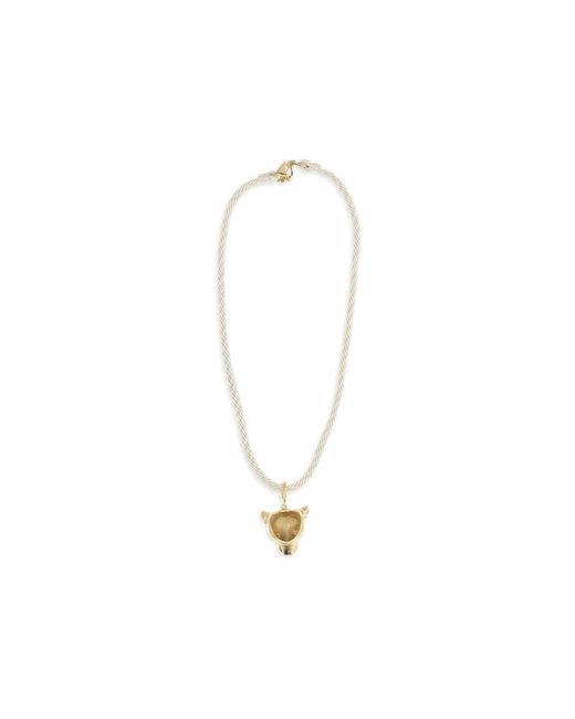 Forte_forte Metallic Gold Bronze Necklace