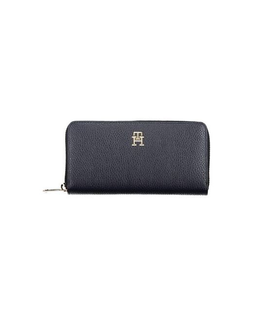 Tommy Hilfiger Blue Polyethylene Wallet