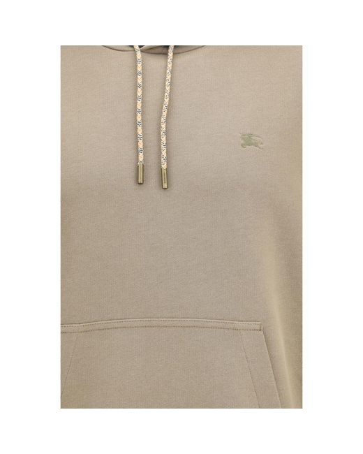 Burberry Natural Bicolor Cotton Sweatshirt for men
