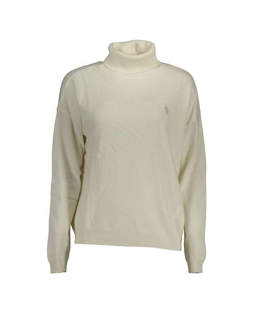U.S. POLO ASSN. Gray U. S. Polo Assn. Wool Sweater