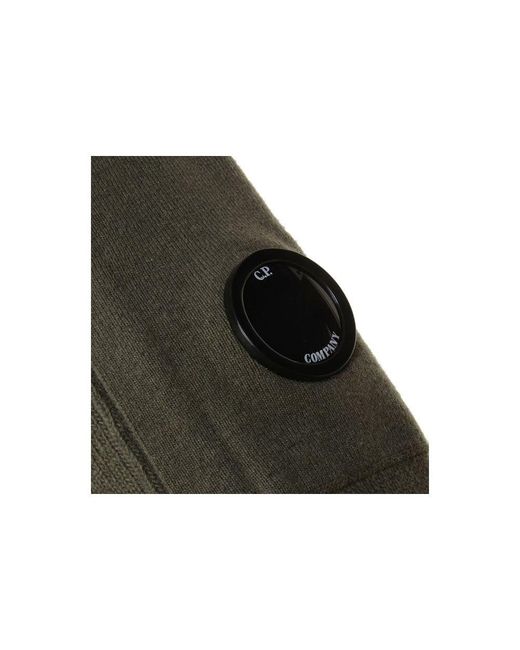 C P Company Green Round-Neck Knitwear for men