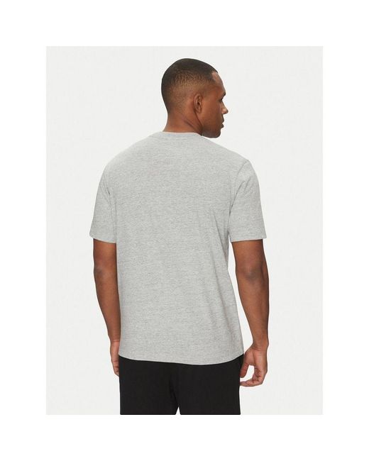 Champion White Blue Cotton T for men