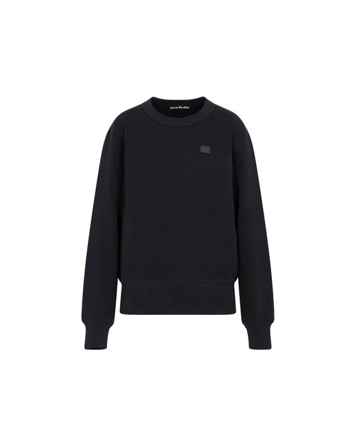 Acne Black Cotton Sweatshirt