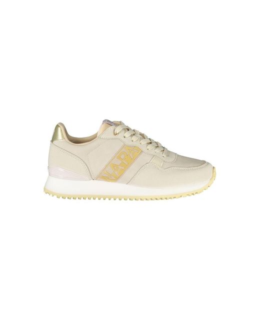 Napapijri Natural Pink Polyester 's Sneaker
