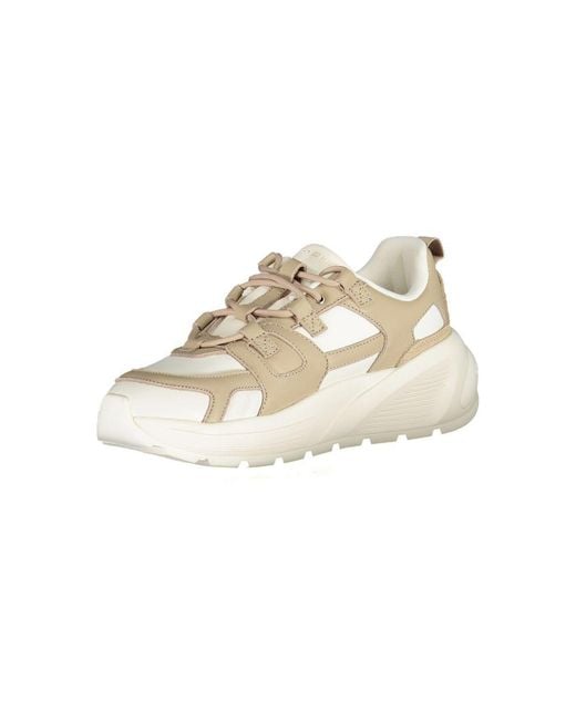 Tommy Hilfiger Metallic Chic Sneakers With Contrasting Accents