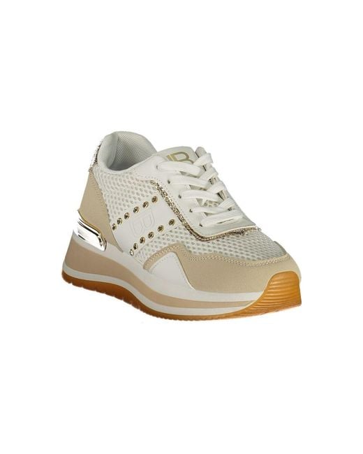 Laura Biagiotti White Bianco Polyurethane Sneaker