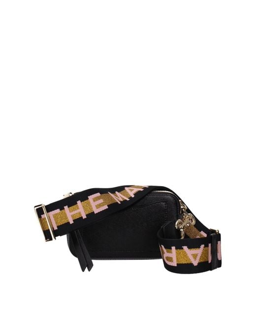 Marc Jacobs Black Leather Crossbody Bag