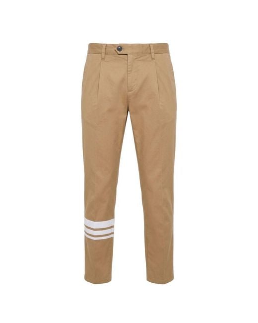 Trussardi Natural Beige Cotton Men Pants for men