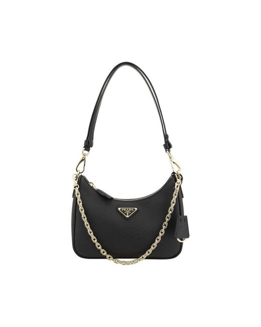 Prada Black Shoulder Bags