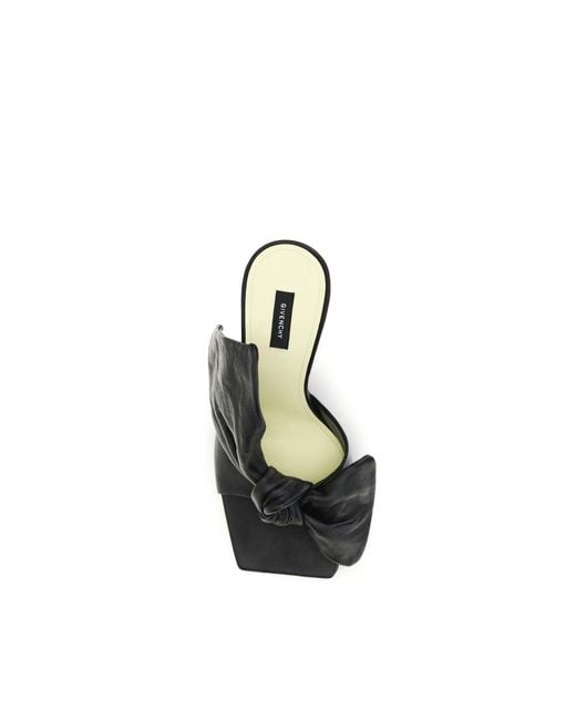 Givenchy Black Boudoir Heeled Mules