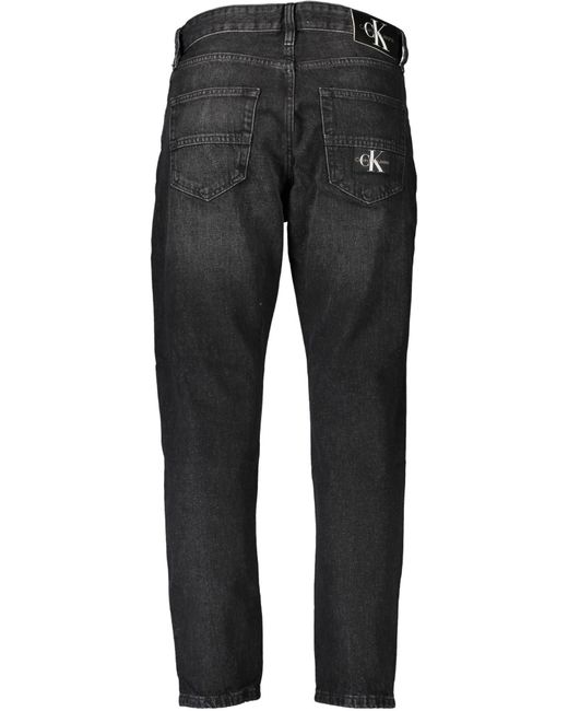 Calvin Klein Gray Cotton Jeans & Pant for men