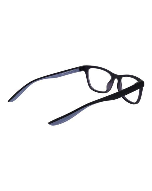 Nike Blue Purple Stainless Steel Glasses (frames)