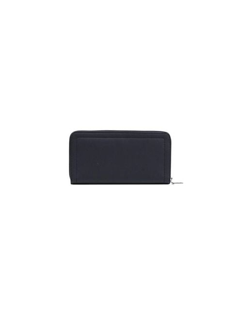 Love Moschino Blue Black Polyethylene Wallet