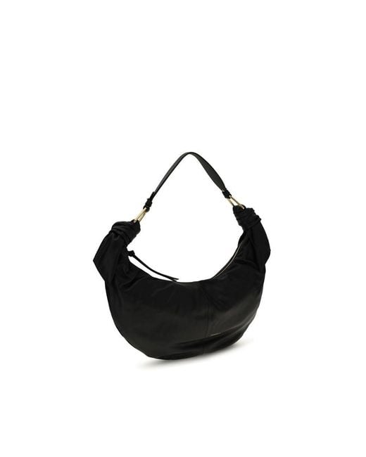 Coccinelle Black Calf Leather Bos Taurus Shoulder Bag