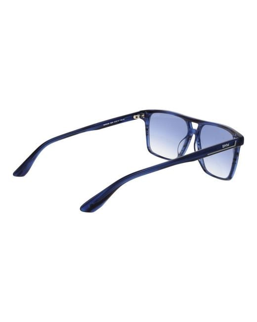 BMW Blue Acetate Sunglasses for men