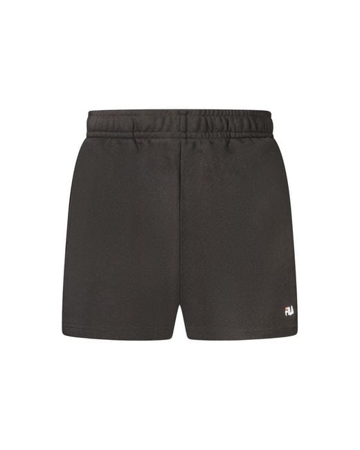 Fila Gray Relaxed Fit Casual Shorts