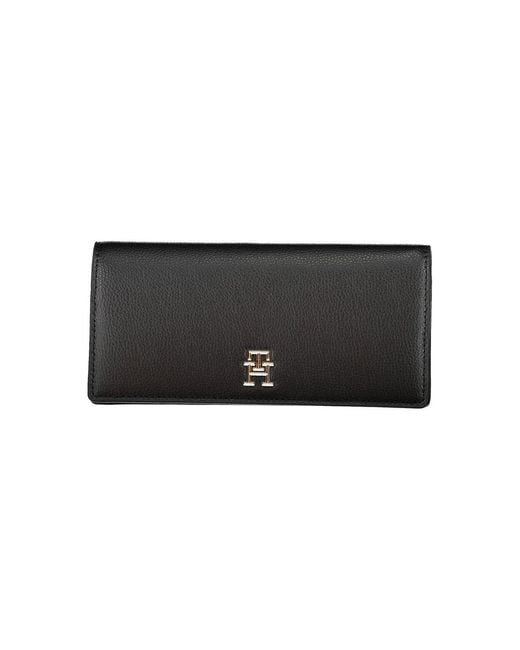 Tommy Hilfiger Black Polyethylene Wallet
