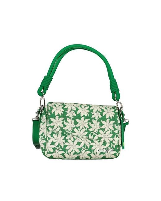 Desigual Green Polyethylene Handbag