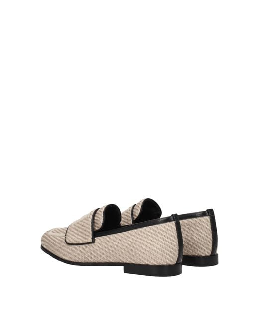 Max Mara Natural Fabric Loafer for men