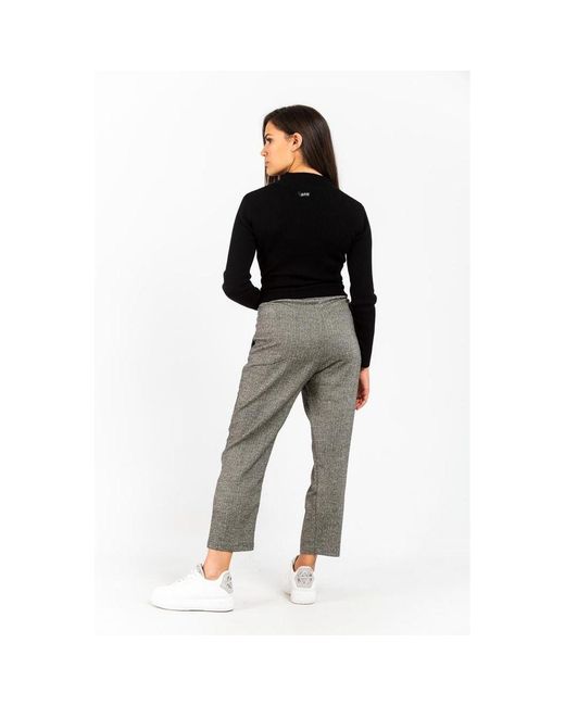 Gas Gray Wool Casual Pants