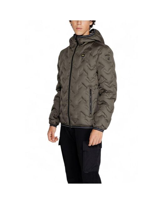 Blauer Gray Green Polyethylene Jacket for men
