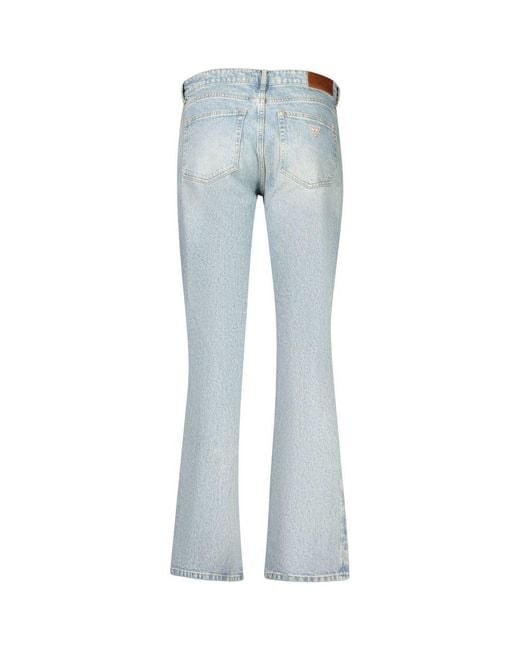 Guess Blue Azzurro Cotton Jeans