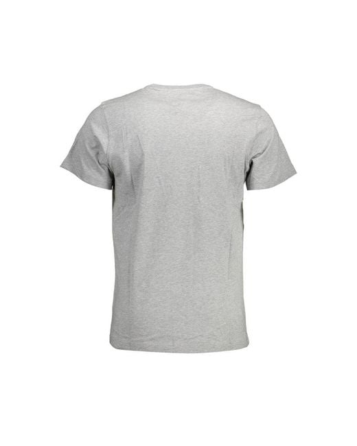 Tommy Hilfiger Gray Cotton T-Shirt for men