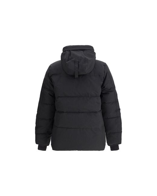 Canada Goose Blue Cotton Parka for men