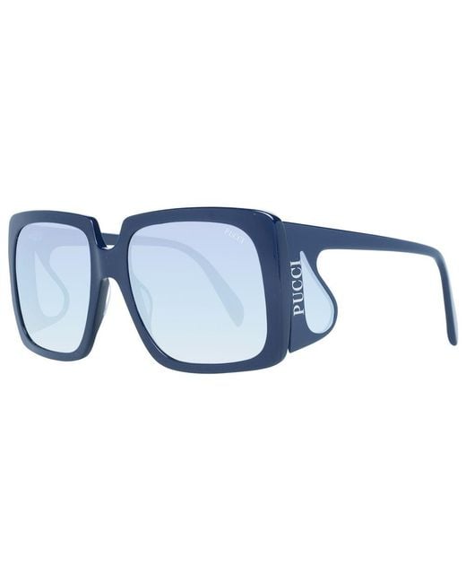 Emilio Pucci Blue Sunglasses