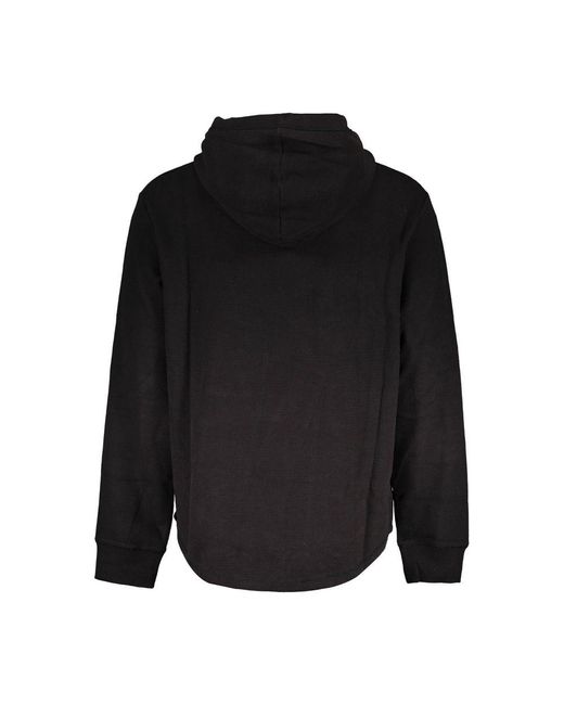 Calvin Klein Black Cotton Sweatshirt for men