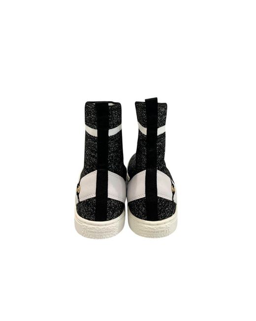 Borbonese Black Rubber Sneaker