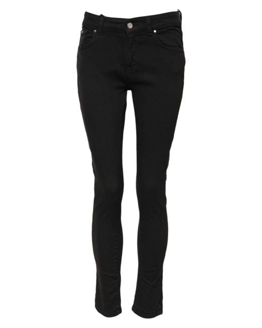 Dolce & Gabbana Black Slim Fit Jeans