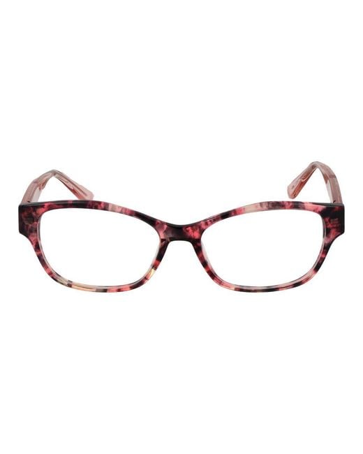 MARCIANO BY GUESS Brown Cat Eye Full-Rim Acetate Optical Frames With Demo Lenses for men