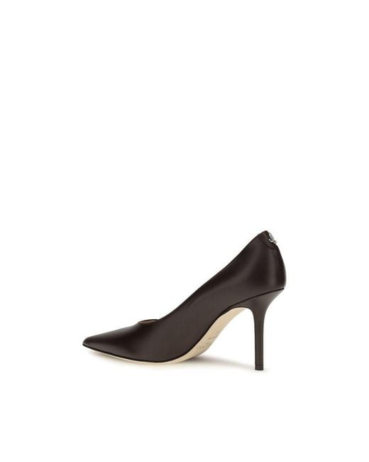 Jimmy Choo Multicolor Brown Calf Leather Bos Taurus High Heel Pumps