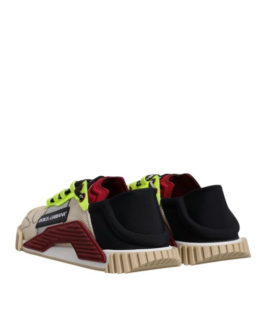 Dolce & Gabbana Multicolor Low Top Ns1 Sneakers Shoes for men