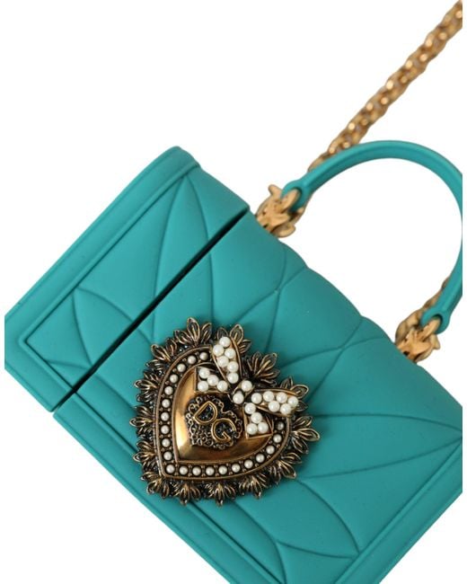 Dolce & Gabbana Silicone Devotion Heart Cover Bag Airpods