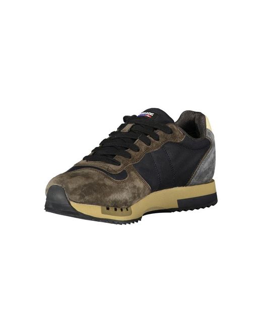 Blauer Black Blue Polyurethane Men Sneaker for men