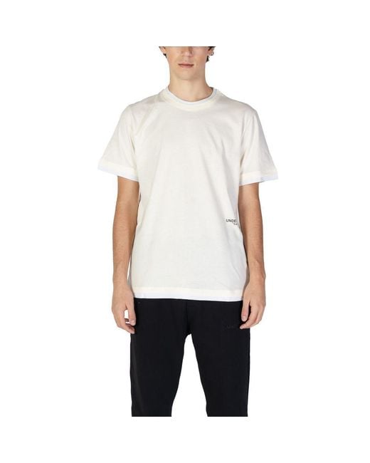 Underclub White Cream Cotton Clothing for men