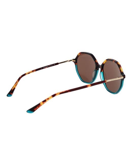 Replay Brown Plastic Sunglasses