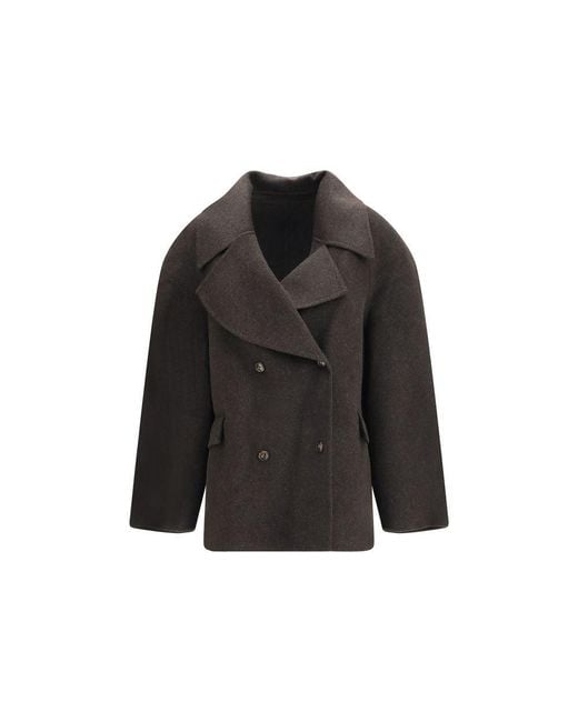 Loulou de Saison Black Brown Wool Oves Aries Full