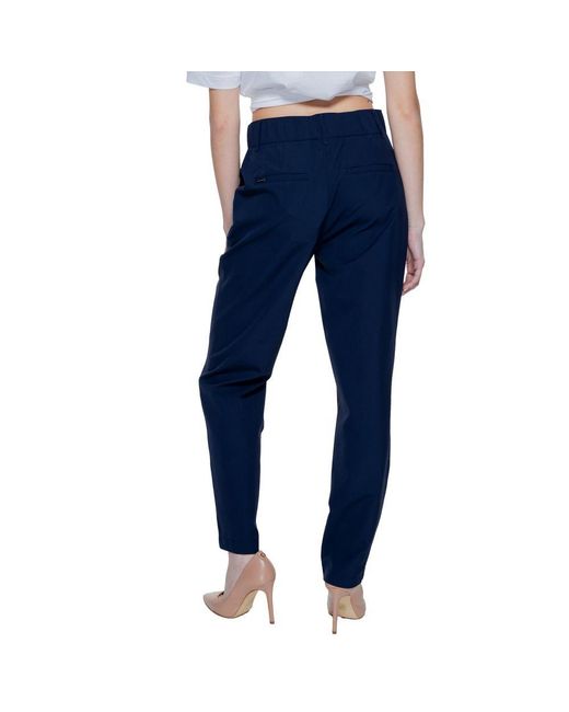 Street One Blue Polyamide Casual Pants