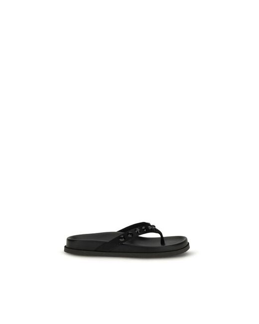Pedro Garcia Black Rubber Flip