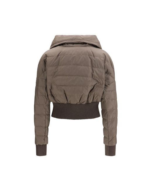 Moncler Brown Polyester Coat