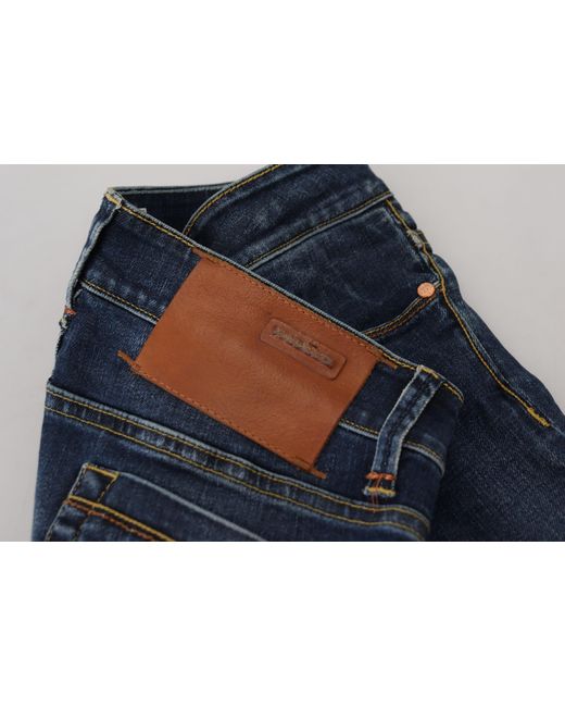 Acht Blue Chic Low Waist Skinny Denim