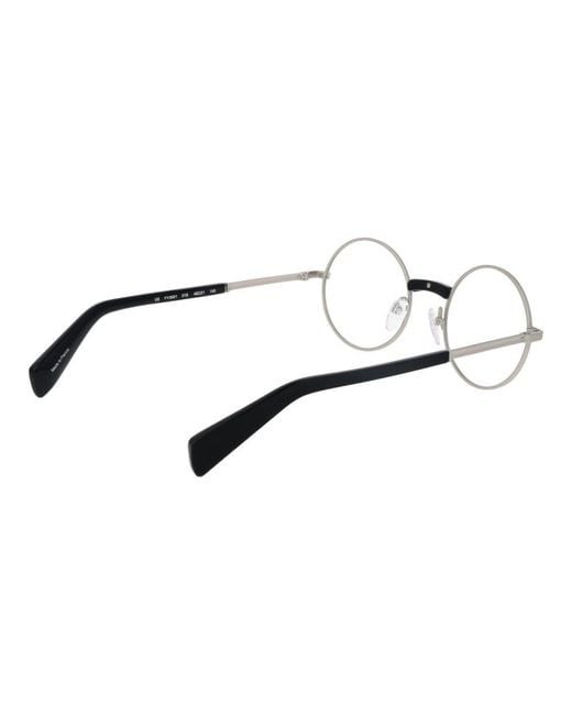 Yohji Yamamoto Brown Metal Glasses (Frames) for men