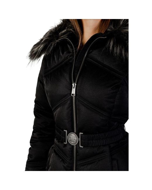 Guess Black Cotton Coat